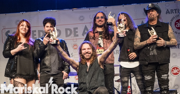 Entregamos los trofeos del Rockferéndum de La Heavy, con Mägo de Oz, Saratoga, Sôber, Judith Mateo, El Pirata y su Banda, Luis Cobos, Gabrielle de Val, Shelly, Leyendas del Rock, Indiana y muchos más