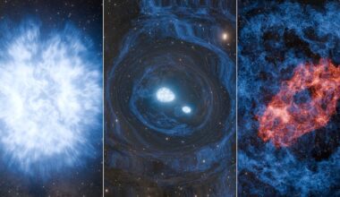 Una explosión en cadena pudo generar la primera superkilonova observada en el cosmos