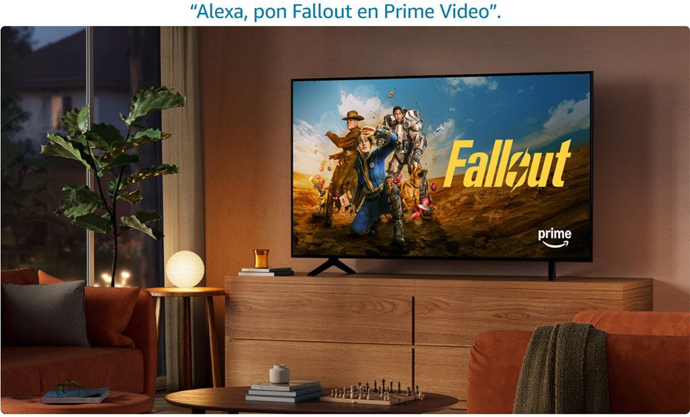 Fire TV conectado a un Smart TV