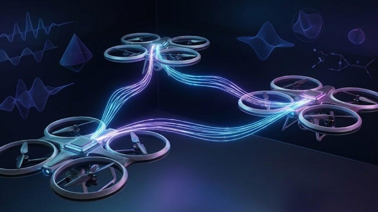 Esta tecnología permite a drones comunicarse aún en zonas donde no hay señal