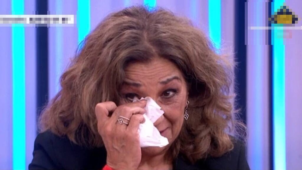 Lolita Flores se derrumba al recordar a su hermano Antonio