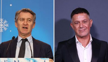 Feijóo dice que los andaluces 'no saben contar' y Alejandro Sanz le da la réplica del día, del mes y del año