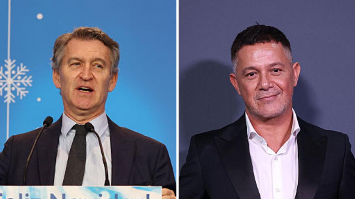 Feijóo dice que los andaluces 'no saben contar' y Alejandro Sanz le da la réplica del día, del mes y del año