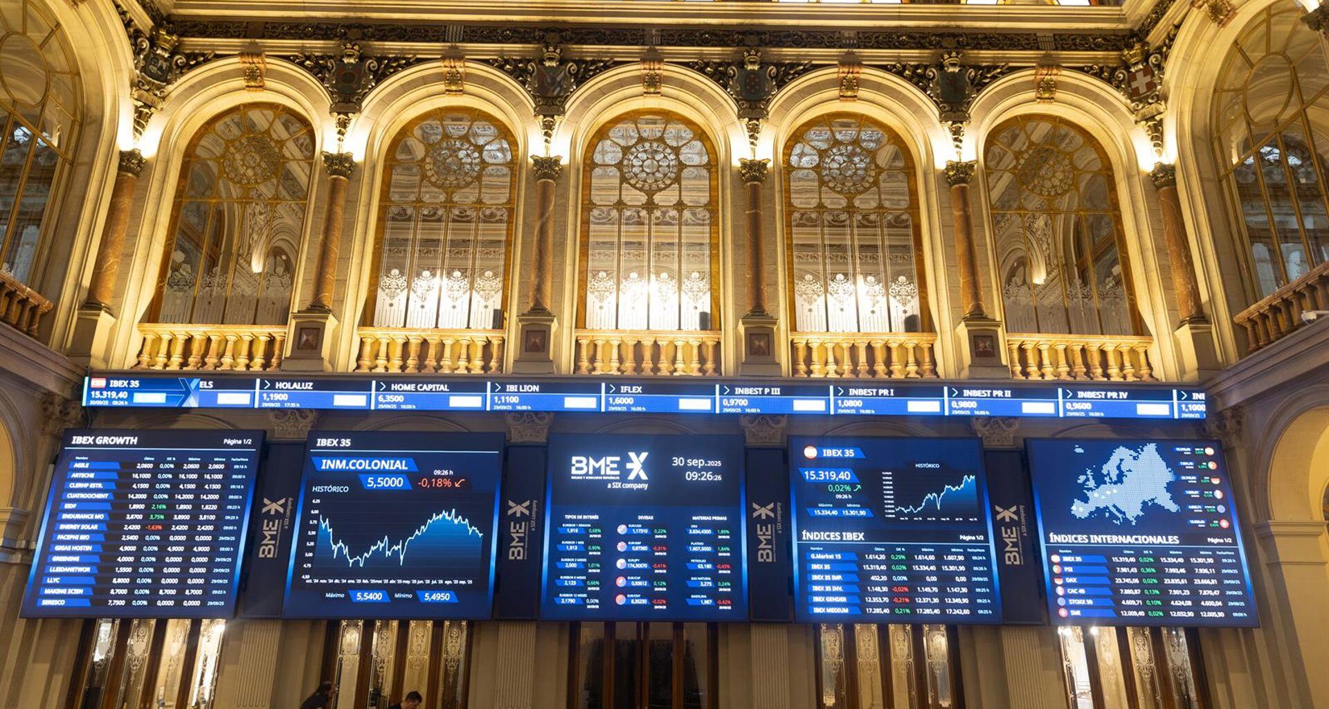 El Ibex 35 cierra con un avance del 0,13% y se consolida en los 16.734 puntos