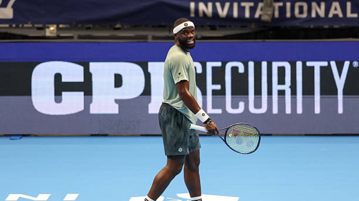 Frances Tiafoe, en Charlotte. Foto: gettyimages