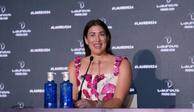 Garbiñe Muguruza anuncia su retirada.