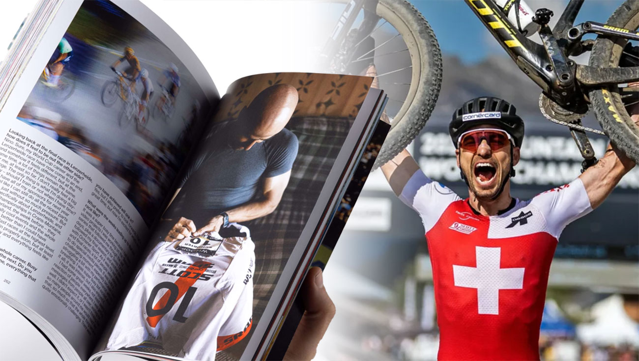 El nuevo libro de Nino Schurter, imprescindible para cualquier fan del XCO