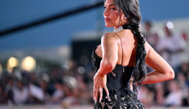 Georgina Rodríguez monta un árbol XXL en Arabia: "Sencillo como Gio"