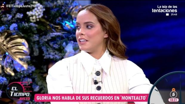 Gloria Camila en 'El tiempo justo'. (Foto: Telecinco)