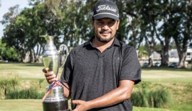 Golf: Fabián Gómez se coronó en Rosario como el dueño del 90º Campeonato Abierto del Litoral