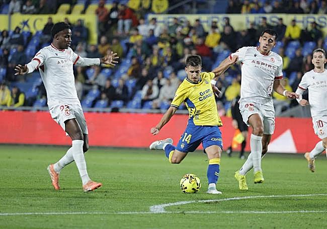 Así hizo Manu Fuster el 3-0.