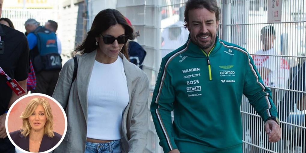 Susanna Griso define con cuatro palabras lo que supone para Fernando Alonso ser padre a los 44 años: «Como dirían los antiguos...»