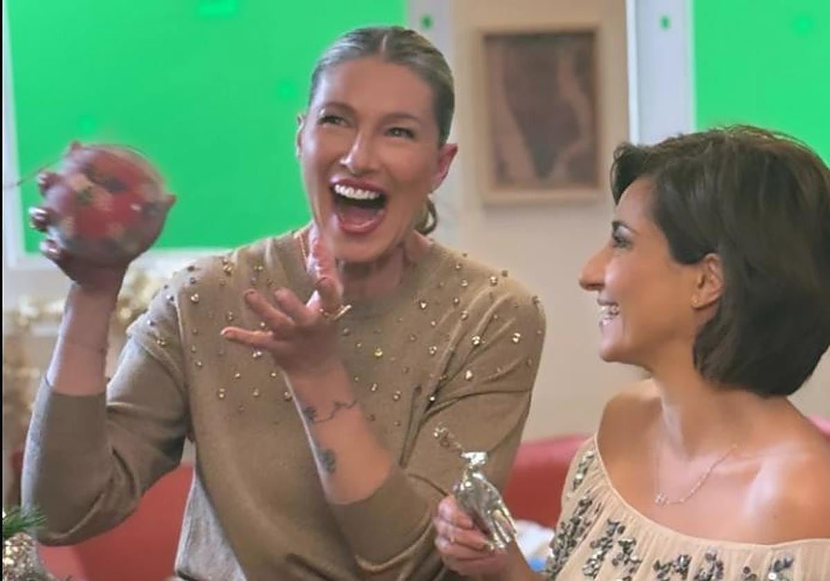 El bonito detalle Anne Igartiburu con Adela González: «¡De esto va la Navidad!»