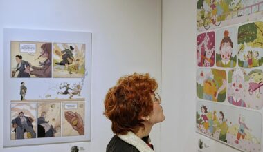 Los ilustradores reivindican el arte con color en la Azoka de Durango