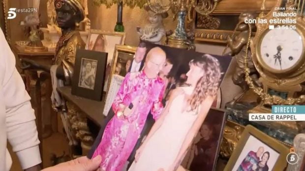 La foto de Rappel y Telma Ortiz. (Foto: Telecinco)