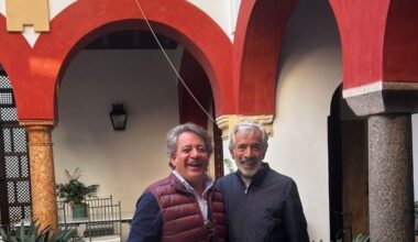 Imanol Arias, de ruta por Córdoba este fin de semana en el barrio de Santa Marina