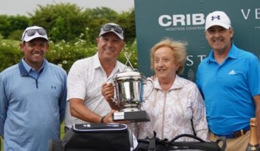 Daniel Pérez y Francisco Fraguas, los campeones de la Benenati Cup de golf en el Club de Campo