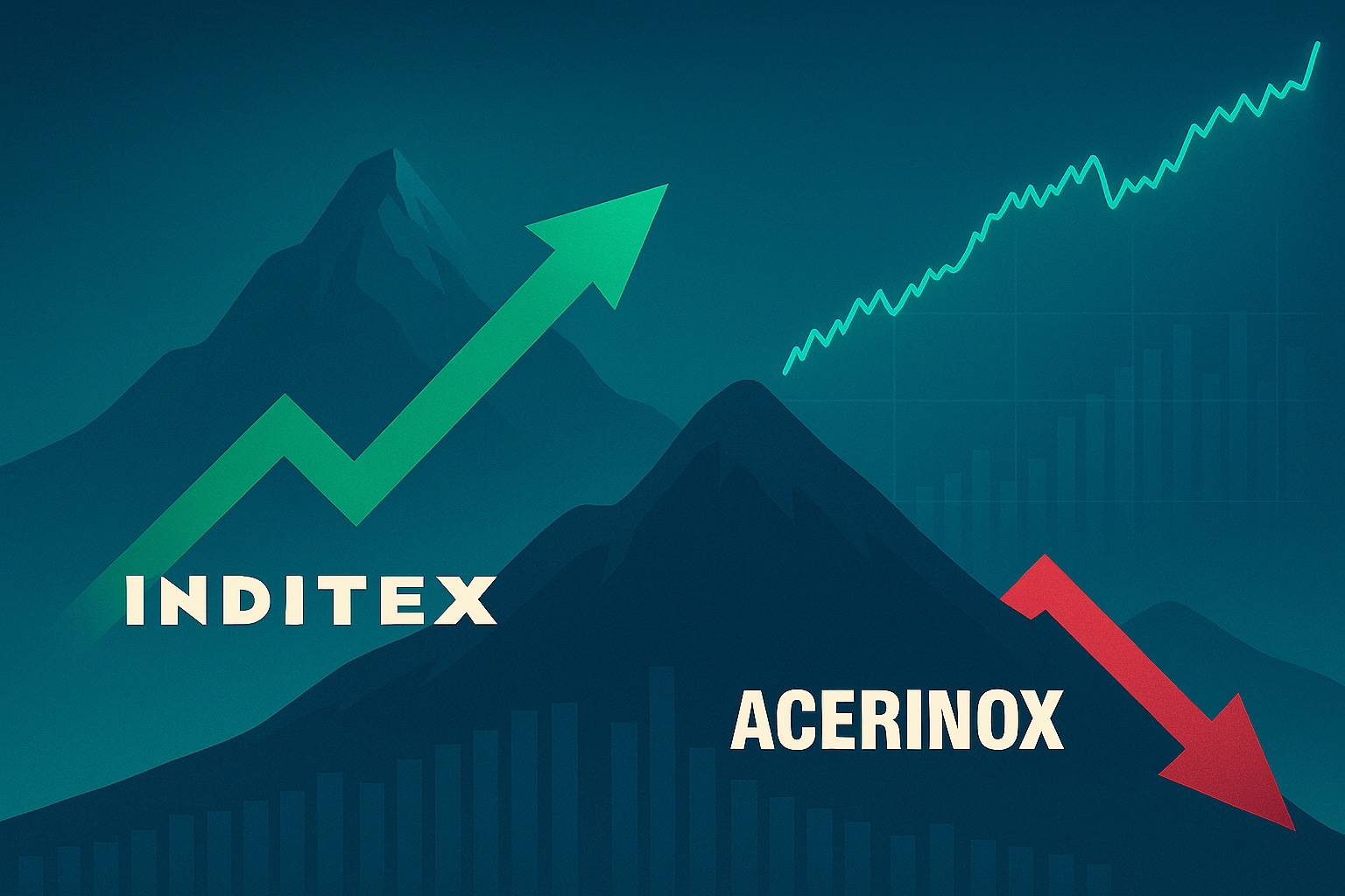 Inditex se dispara y Acerinox sufre en otra semana histórica para el Ibex 35