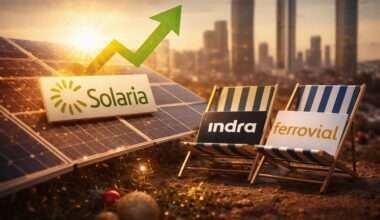 Semana de Navidad en el Ibex 35: Solaria brilla e Indra y Ferrovial descansan