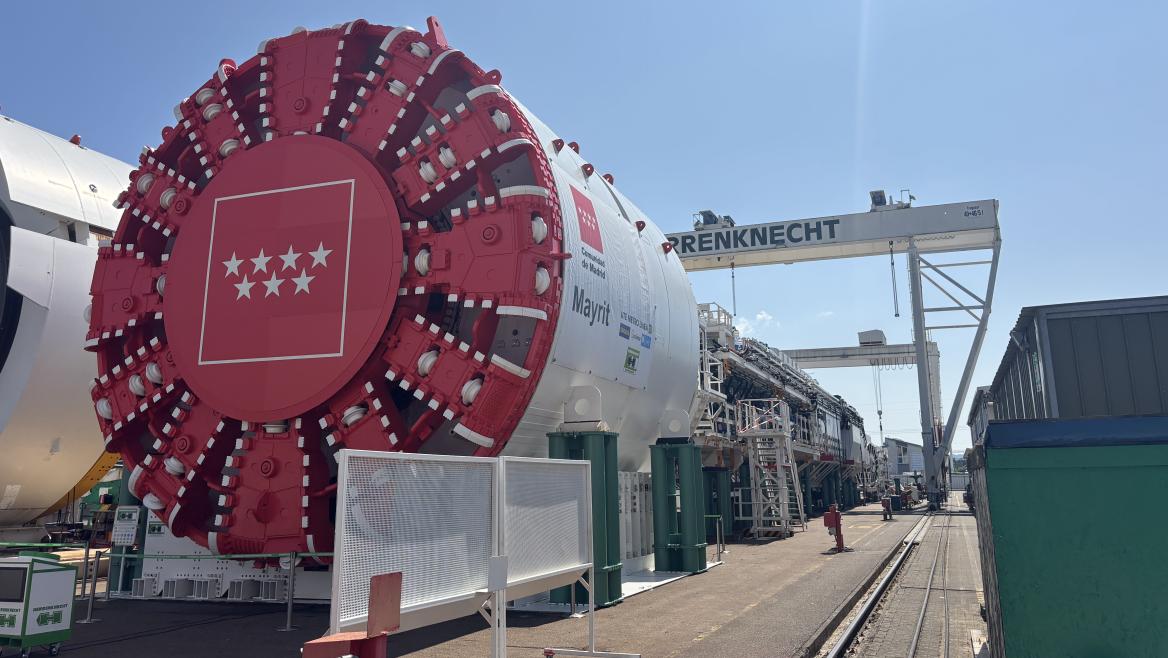 tuneladora Mayrit de la empresa Herrenknecht AG