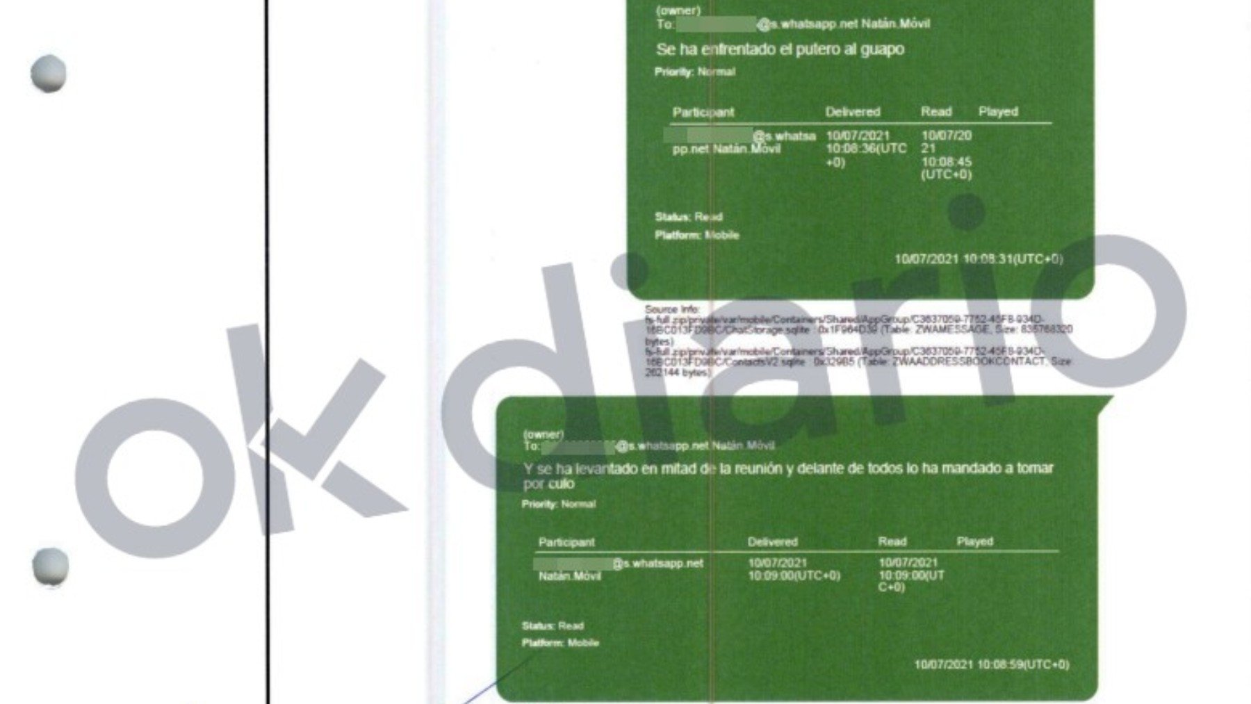 "Se ha enfrentado el putero al guapo"