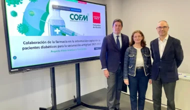 El COFM lanza el piloto InmunízaT para promover la vacunación antigripal en diabéticos