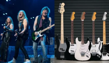 Fender celebra los 50 años de Iron Maiden con una colección imperdible