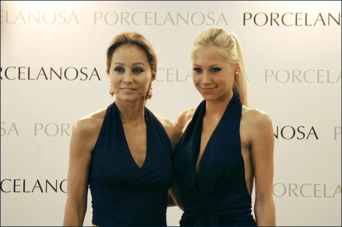 Isabel Preysler y Anna Kournikova