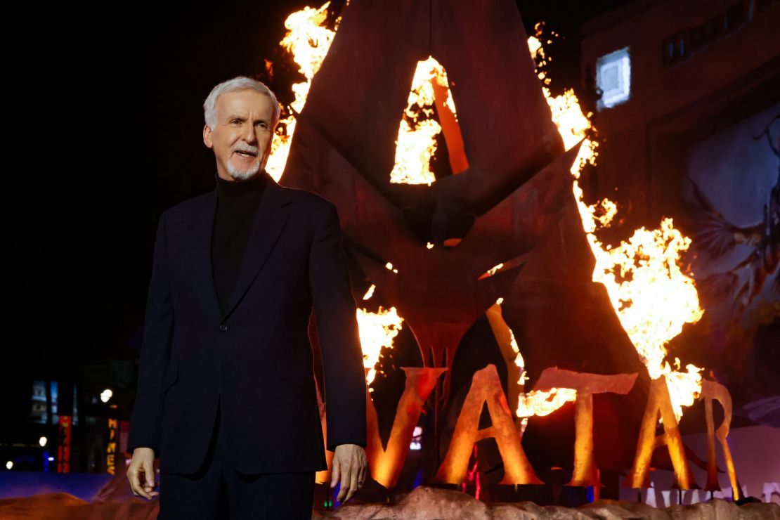 James Cameron, en la premier mundial de 