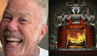 James Hetfield (Metallica) sorprende recitando una de las historias navideñas más populares de todos los tiempos