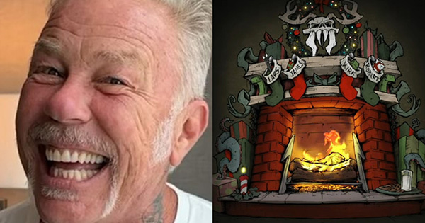James Hetfield (Metallica) sorprende recitando una de las historias navideñas más populares de todos los tiempos