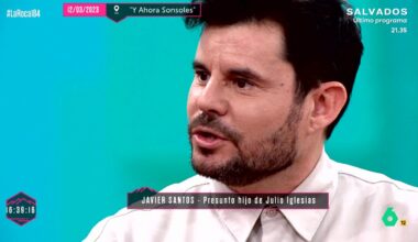 Javier Santos acude a la justicia de EEUU para que se le reconozca como hijo legitimo de Julio Iglesias: "Se parecen mucho"