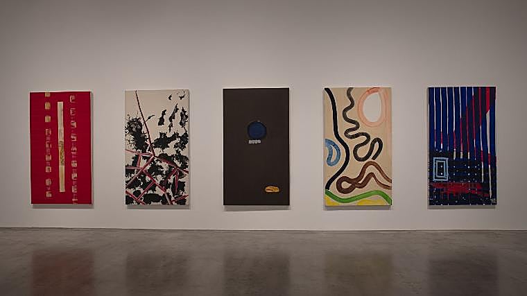 Una de las salas de la exposición 'Ese barco en la montaña'