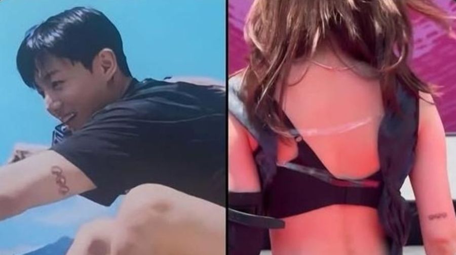 Jungkook y Winter tatuajes