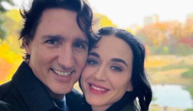 Katy Perry hizo oficial su romance con Justin Trudeau con un video en las redes sociales