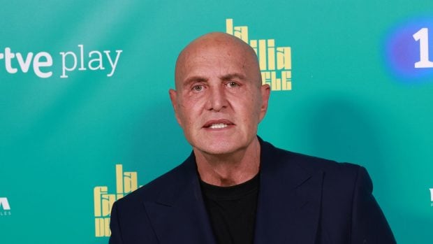 Kiko Matamoros durante la presentación de 'La familia de la tele'. (Foto: Gtres)