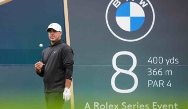 Brooks Koepka, en el BMW PGA Championship este año. (© Golffile