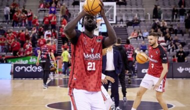 El gigante Koumadje deja muy buenas sensaciones (salvo en los tiros libres) - heraldo.es