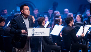 La Banda de Alcalá dió la bienvenida a la Navidad con el concierto ‘Una Navidad de Cine’