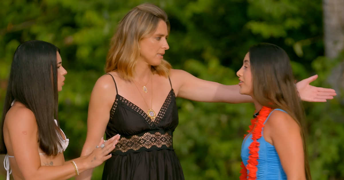 Sandra Barneda para los pies a una soltera en el primer cara a cara de ‘La isla de las tentaciones’: “Vuelve a tu sitio”