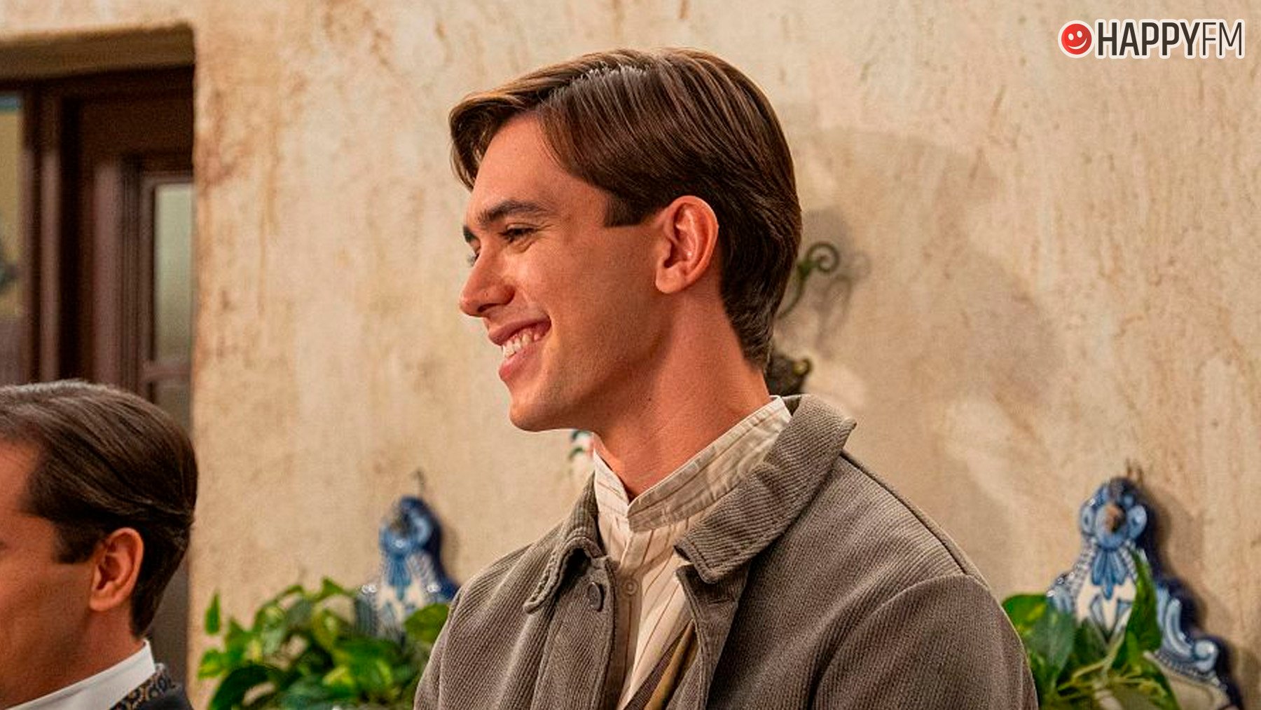 Carlo, padre del bebé de María Fernández, llega a palacio