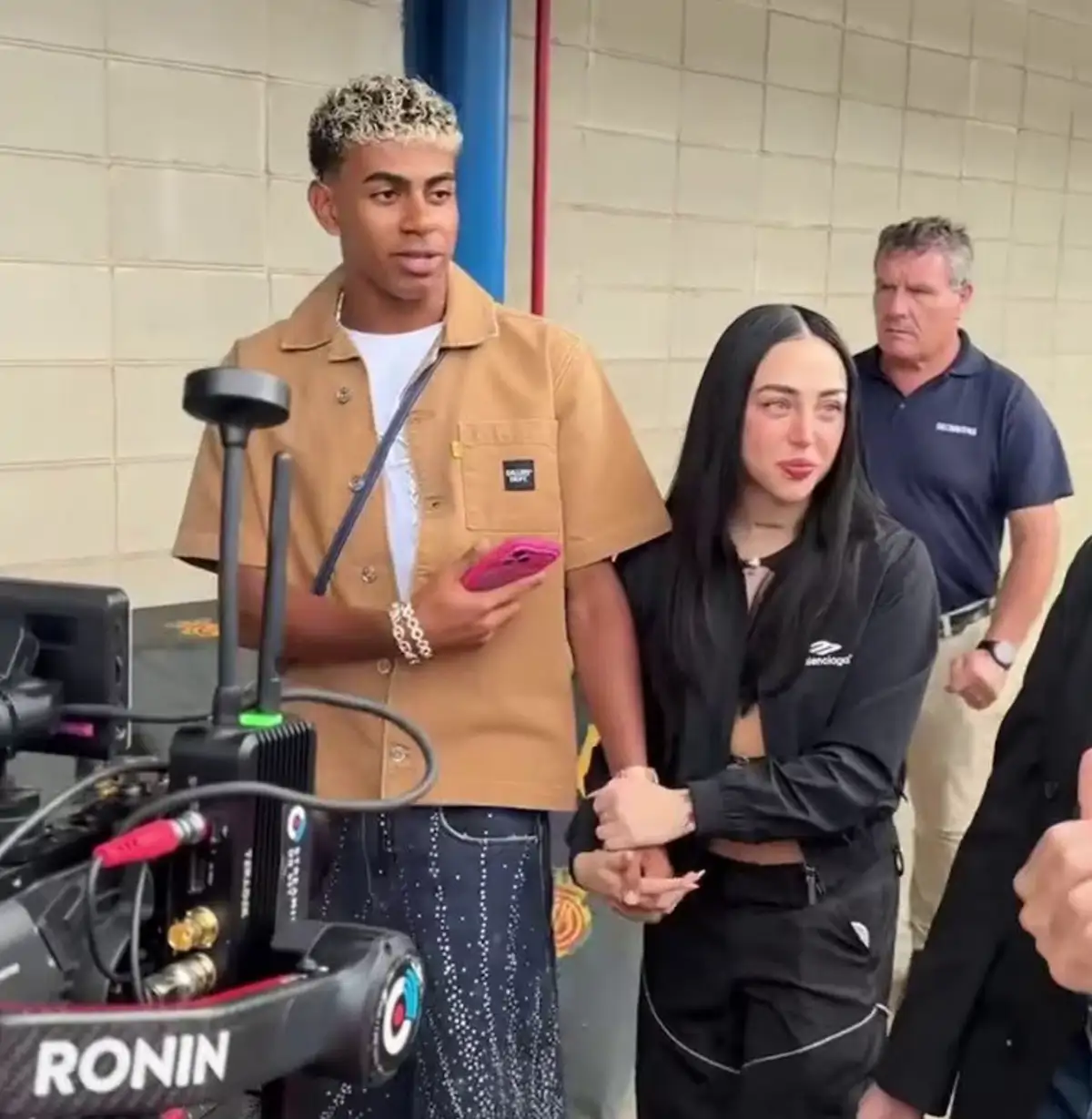 Lamine Yamal y Nicki Nicole