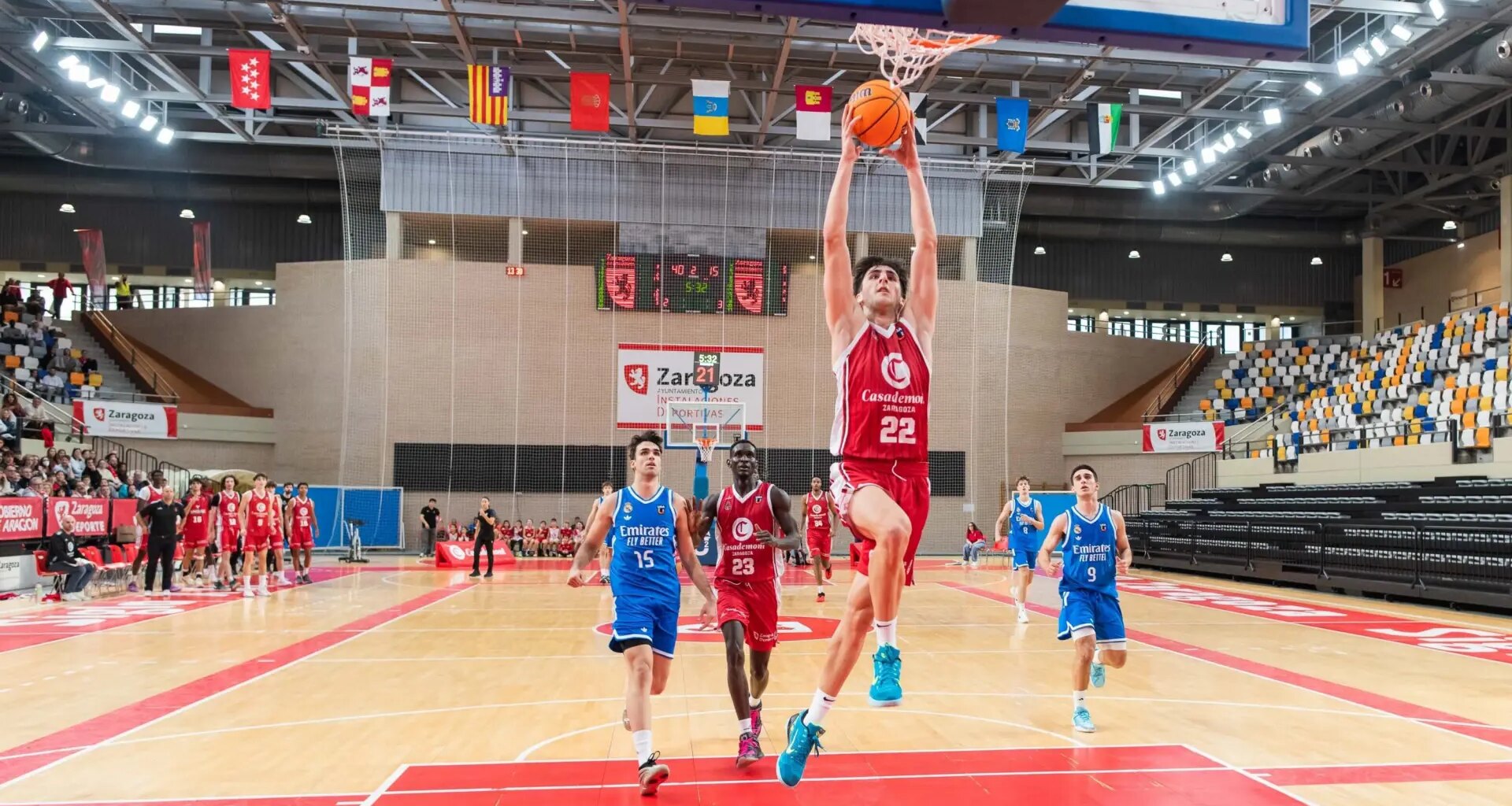 El Casademont Zaragoza U22 acribilla al Real Madrid