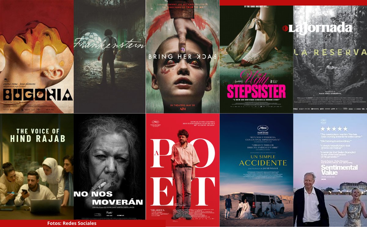 La Jornada - Las 10 películas imperdibles de 2025 que te recomienda La Jornada