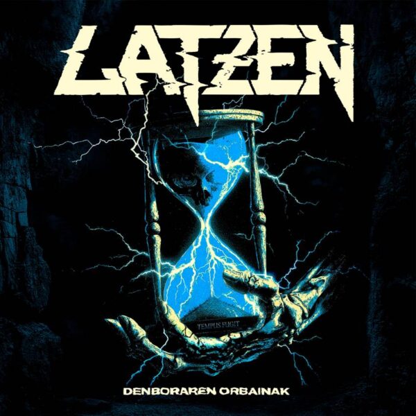 Portada del disco de LATZEN - “Denboraren Orbainak”