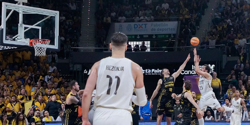 Vuelve el increíble Llull para darle el triunfo al Madrid en Tenerife en el último segundo