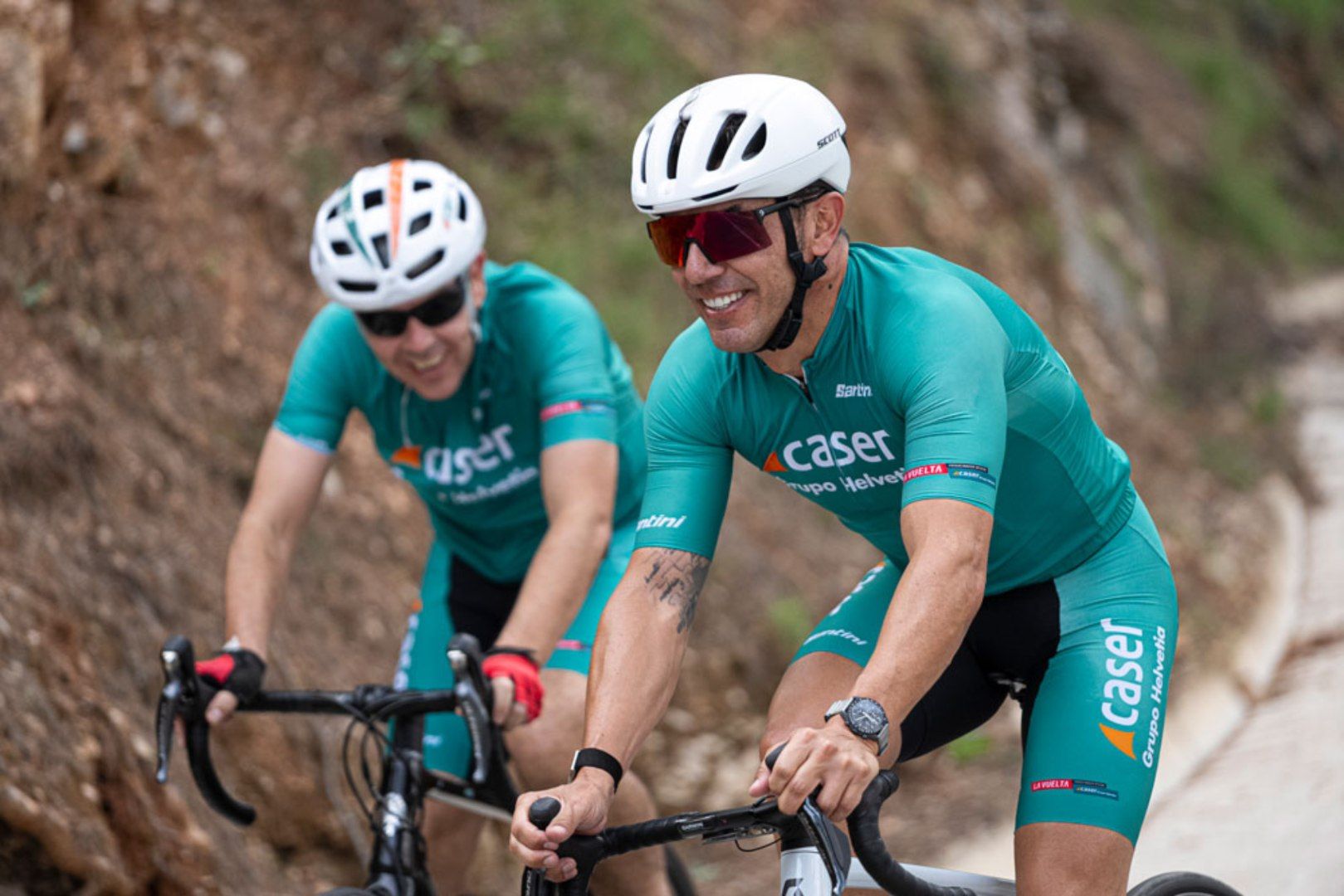 Joaquim 'Purito' Rodríguez, con los colores de Caser Seguros. Joaquim 'Purito' Rodríguez, con los colores de Caser Seguros.