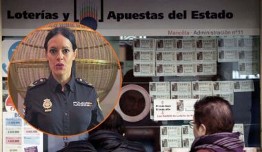 "Si pierdes o te roban un décimo, acude inmediatamente a comisaría"