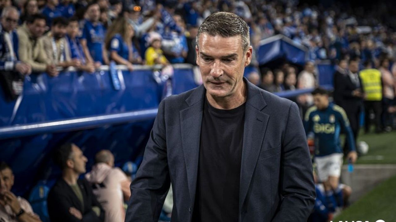 Carrión, tras otro empate en el Tartiere: «Es difícil de soportar y no es sencillo no caer en el derrotismo, pero hemos generado lo suficiente para ganar» - La Voz de Asturias