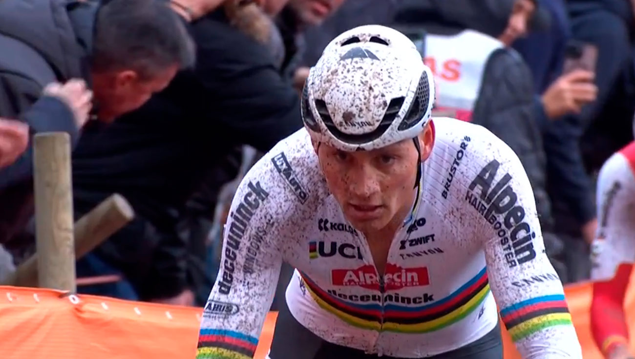 “No era el circuito más fácil para debutar”: Van der Poel analiza su victoria y admite fallos - ESMTB.com